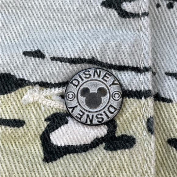 Disney Parks Rare Her Universe Mickey and Minnie Denim Jacket Sz XS - Picture 9 of 14